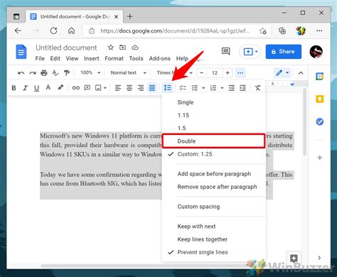 How to Change Default Font Style, Size, and Line Spacing in Google Docs