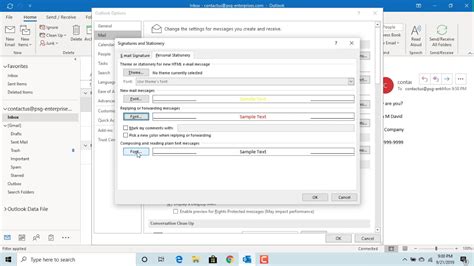 How to Change Default Font in Office 365