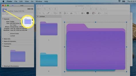 How to Change Folder Icons on a Mac