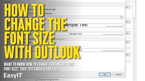How to Change Font Size in Outlook