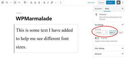 How to Change Font Size in Wordpress Changing Font Size in Wordpress
