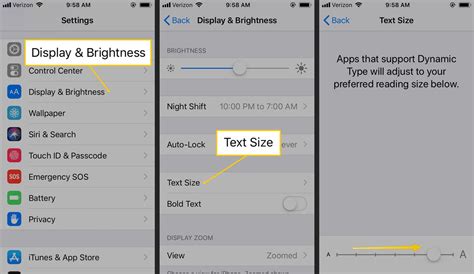 How to Change Font Size on iPhone Increase Text Size YouTube