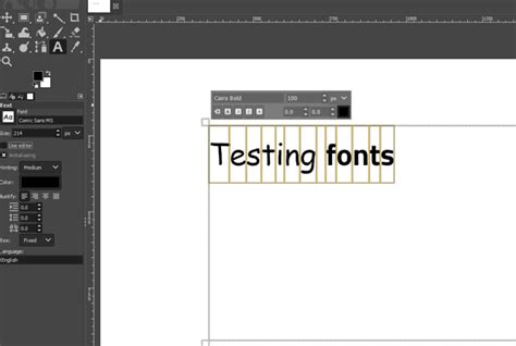 How to Change Font in GIMP The Serif