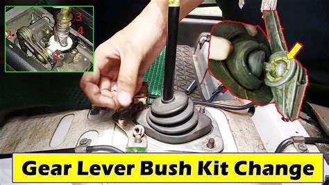 How to Change Gear Lever Bush kit #GearLever - YouTube