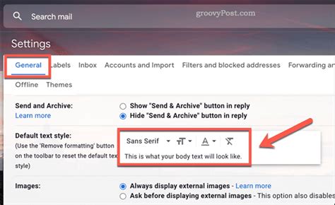 How to Change Gmail s Font Settings