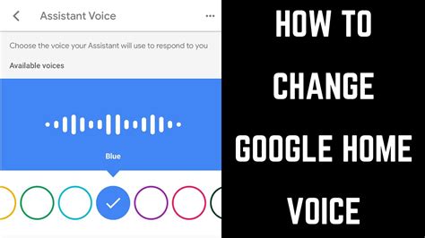 How to Change Google Home Voice