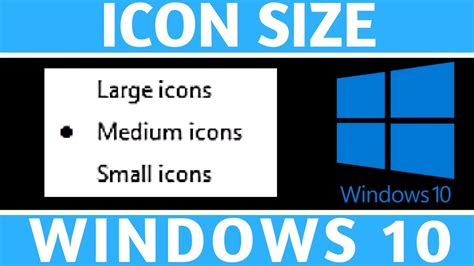 How to Change Icon Sizes in Windows 10