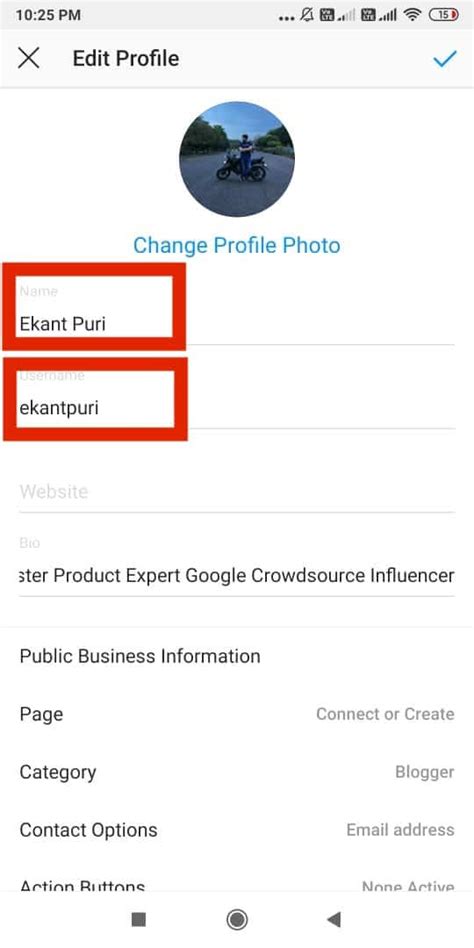 How to Change Instagram Name and Username Crazy Tech Tricks