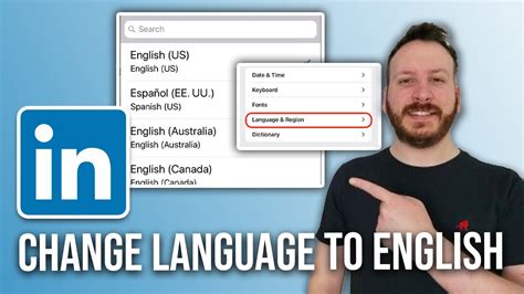How to Change Linkedin Language YouTube