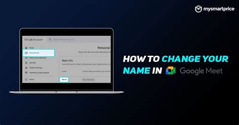 How to Change Name and Picture in Google Meet on Mobile and PC