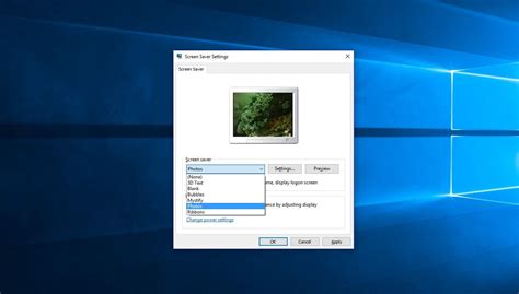 How to Change Screen Savers on Windows 10 8 and 7