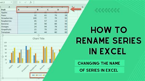 How to Change Series Name in Excel