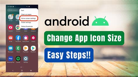 How to Change Size of Icons on Android