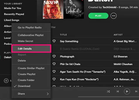 How to Change Spotify Playlist Picture on iPad