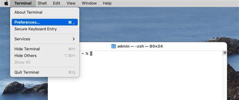 How to Change Terminal Font Size in macOS TecAdmin