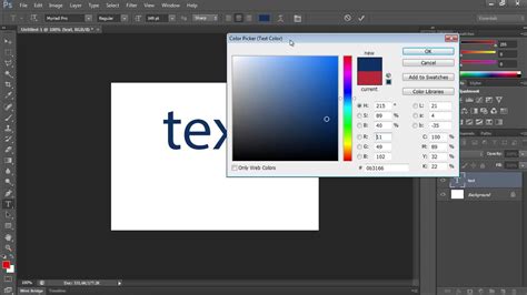How to Change Text Color in CS6 YouTube