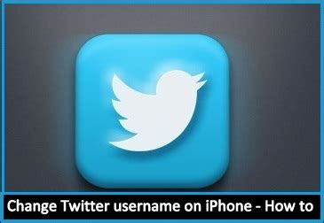 How to Change Twitter Username on iPhone and iPad