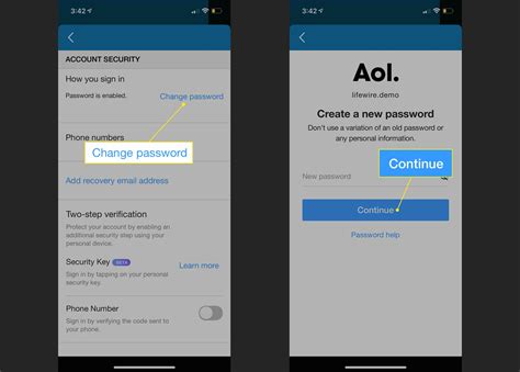 How to Change Your Aol Mail Password on your iPhone or …