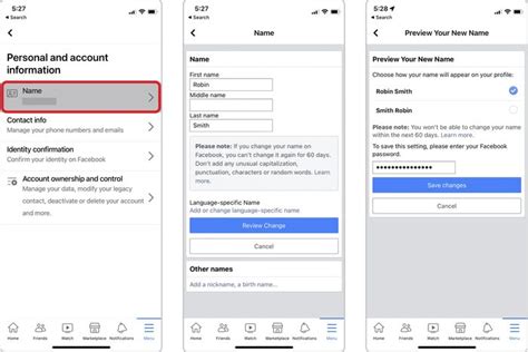 How to Change Your Facebook Name Facebook Name Change