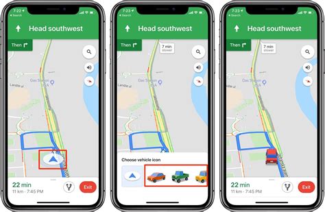 How to Change Your Google Maps Car