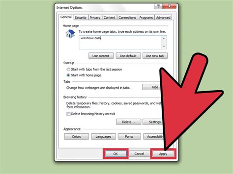 How to Change Your Home Page in Internet Explorer