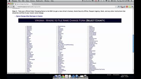 How to Change Your Name in Virginia YouTube