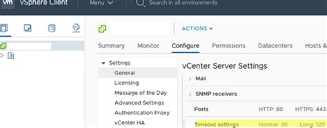 How to Change or Disable Session Timeout in VMware vSphere (ESXi ...