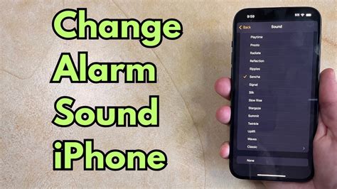 How to Change the Alarm Sound on iPhone