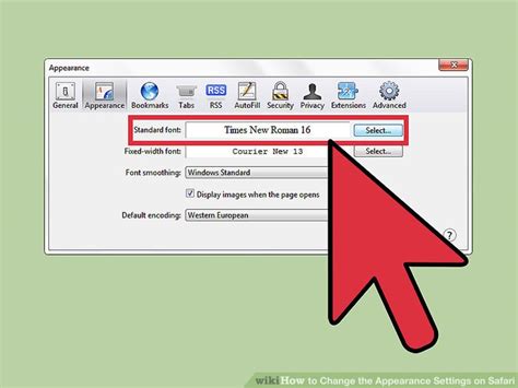 How to Change the Appearance Settings on Safari: 10 Steps - WikiHow