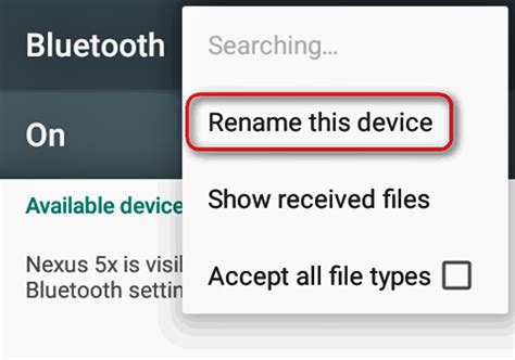 How to Change the Bluetooth Name on Android