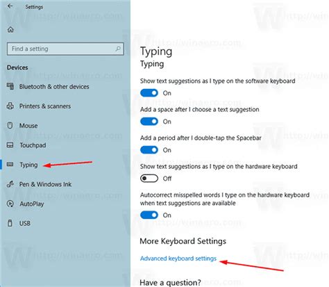 How to Change the Default Keyboard Settings in Windows 10