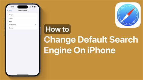 How to Change the Default Search Engine in Safari for iOS