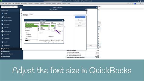 How to Change the Font Size of Reports in QuickBooks YouTube