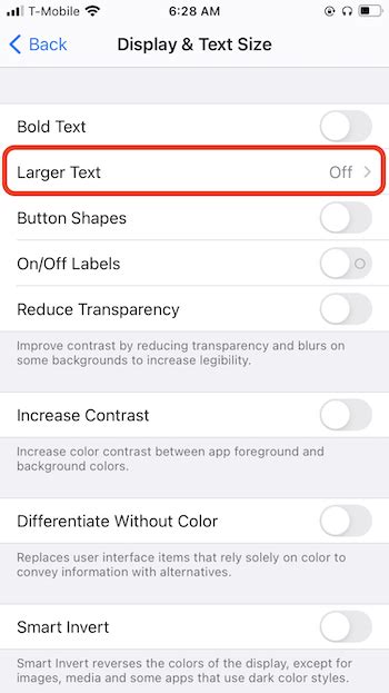 How to Change the Font Size on Your iPhone Macinstruct