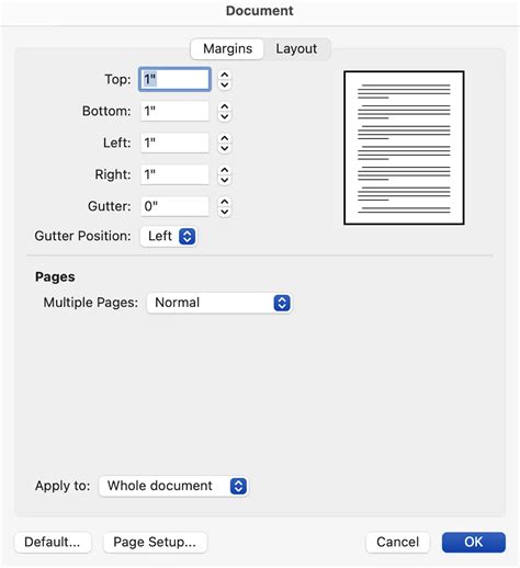 How to Change the Margins in a Microsoft Word Document Macinstruct