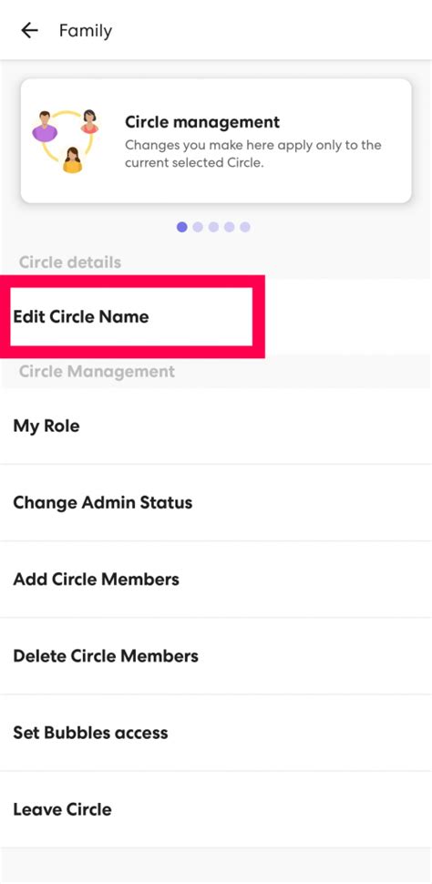 How to Change the Name of a Circle on Life360