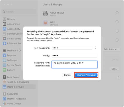 How to Change the Password on a Mac