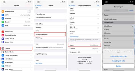 How to Change the Region on an iPhone