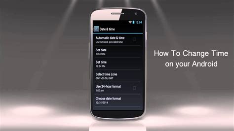 How to Change the Time on Android Phones