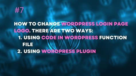 How to Change the WordPress Login Page Without a Plugin