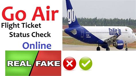 How to Check Go Air Flight PNR Status Online Go Air Flight ... - YouTube