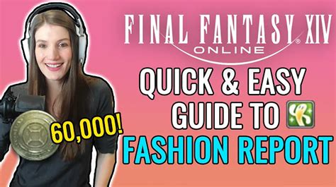 How to Check Your Accumulated Fashion Report Points Ffxiv?