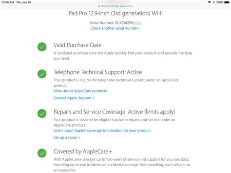 How to Check Your iPad Warranty Status