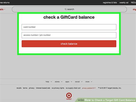 How to Check a Target Gift Card Balance 9 Steps (with Pictures)
