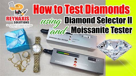 How to Check if a Diamond is Real using Diamond Selector II and