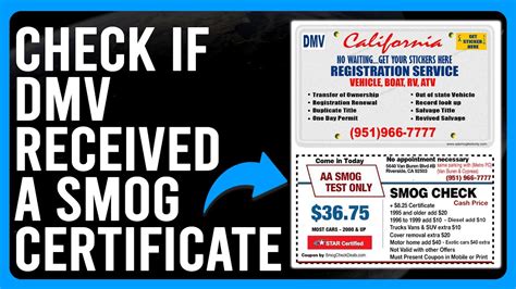 How to Check if the DMV Received a Smog Certificate (A Complete Guide