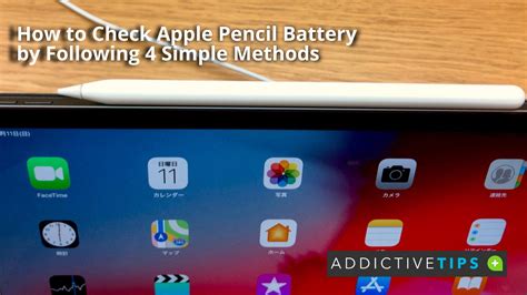 How to Check the Apple Pencil Battery