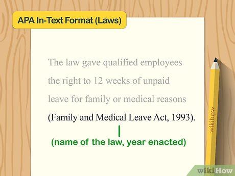 How to Cite a Law in APA Style Format & Examples - LibGuides: …