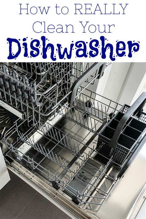 How to Clean A Dishwasher - Lemons, Lavender,