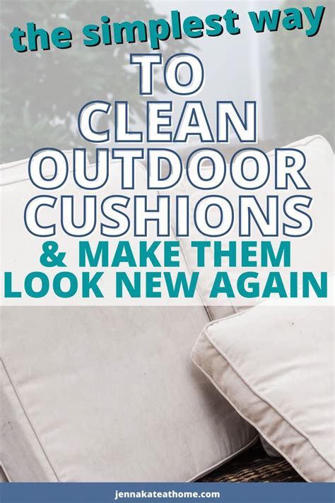 How to Clean Outdoor Cushions Story - Jenna Kate at Home